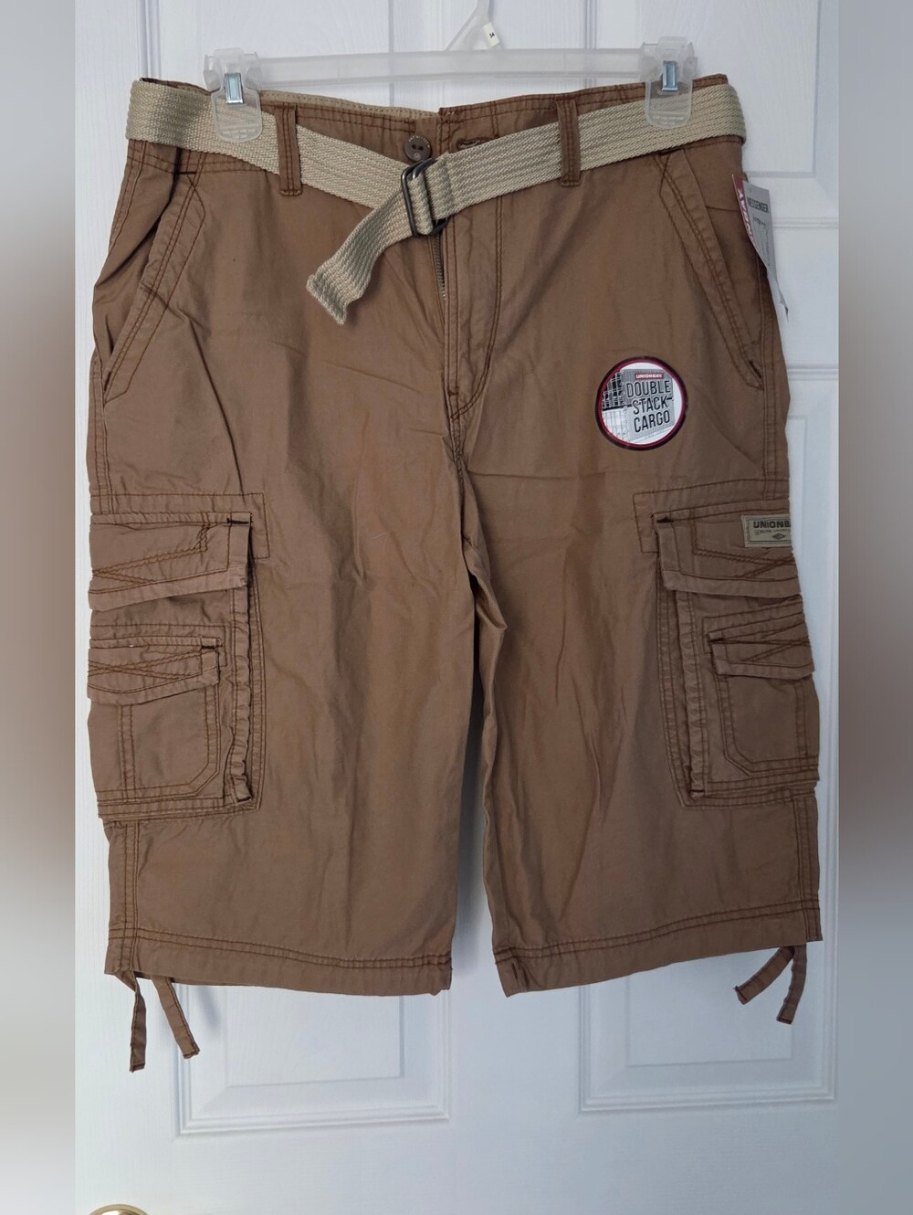 Unionbay Men's Double Stack Cargo Shorts - Brown